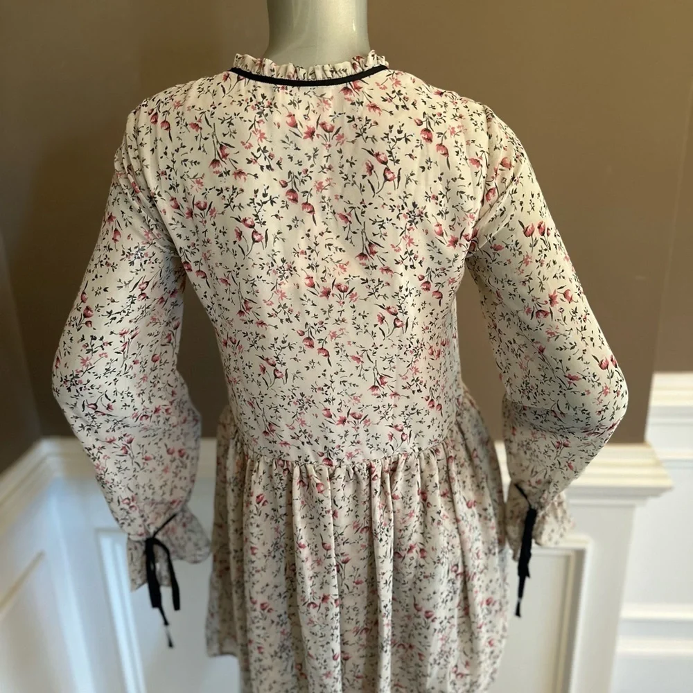 NWT Lost & Wander Floral Mini Dress Sz XS